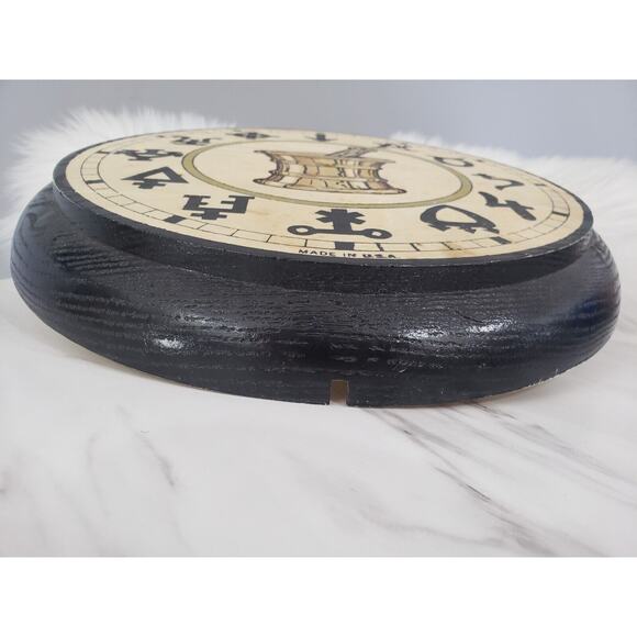 Vintage 1960s‎ KLEIN Pharmacy RX Alchemy Symbols Brass Clock With Dome Glass - Picture 3 of 7